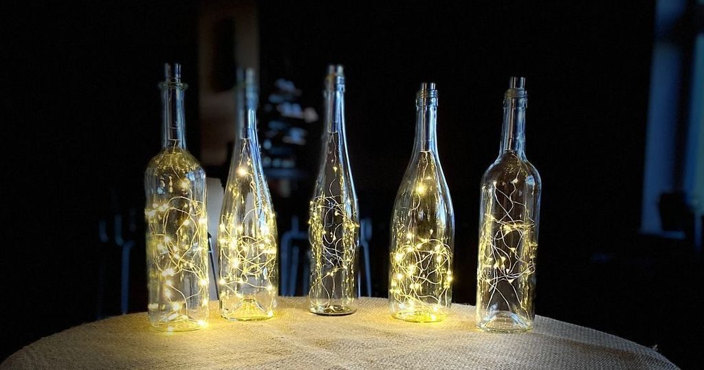 světelné láhve